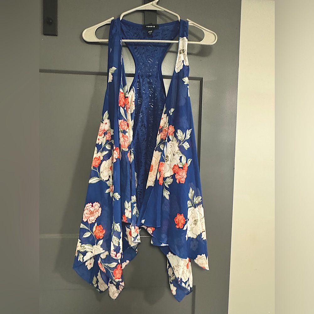 Floral vest